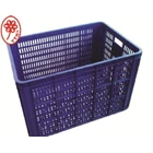 Basket Industry DESIGNATION large perforated blue 06 1