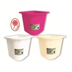Bath tubs: 73 pink color white cream size 80 litres 1