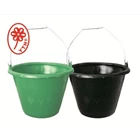YTH76 Cast Plastic Bucket 18 inch Green Black color 1
